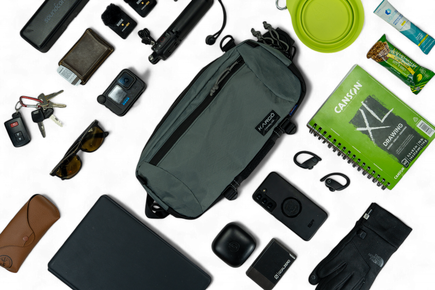 Loculus X Pack Sling Bag for Travel and Everyday Use