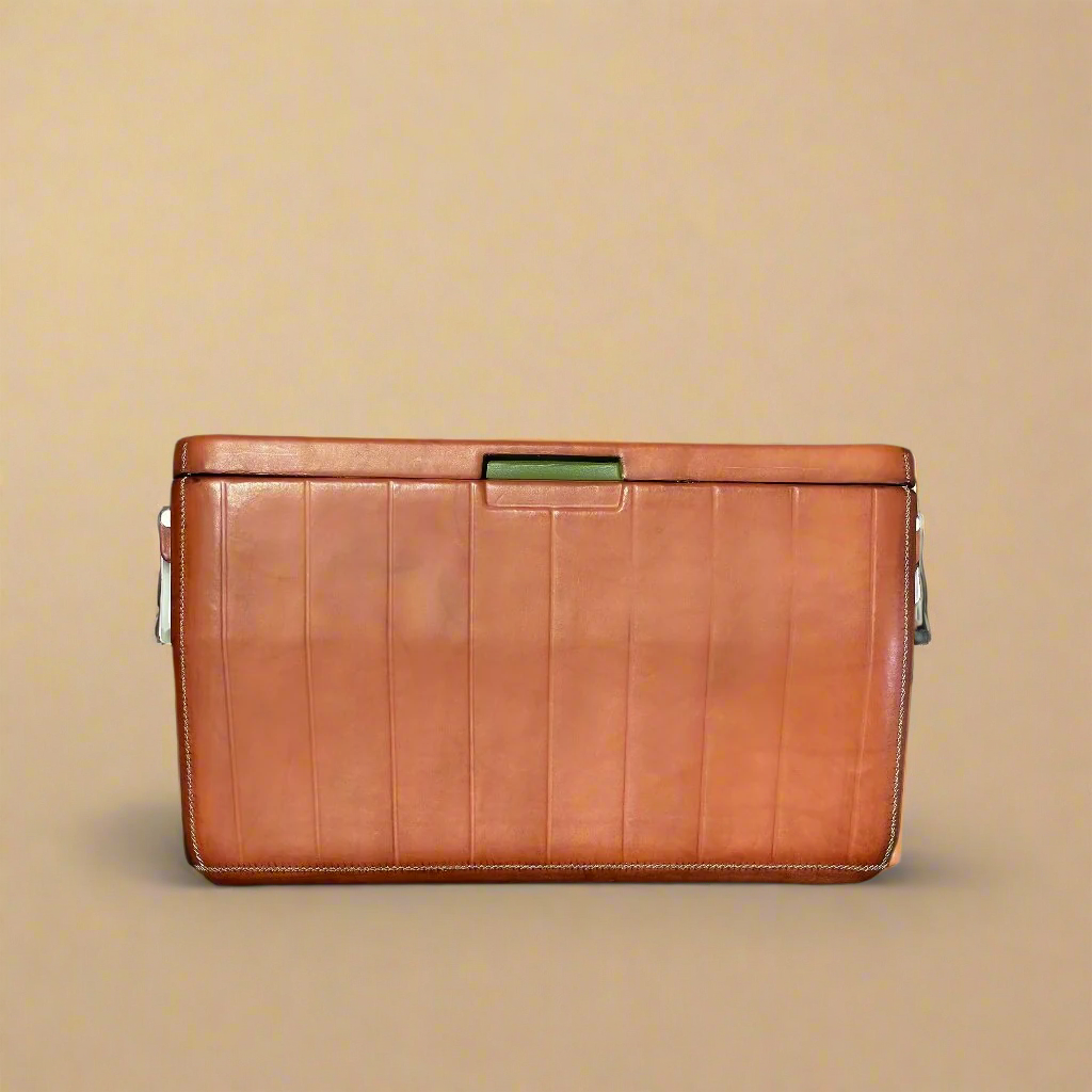 La Familia | XL Leather Cooler with Handles (46L) by Bati