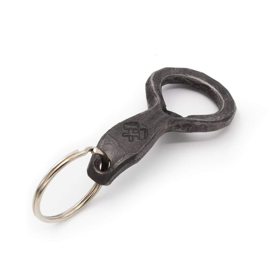 Hand Forged Keychain Bottle Opener by Main Street Forge