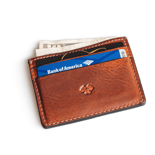 Men's Slim Front Pocket Wallet by Main Street Forge