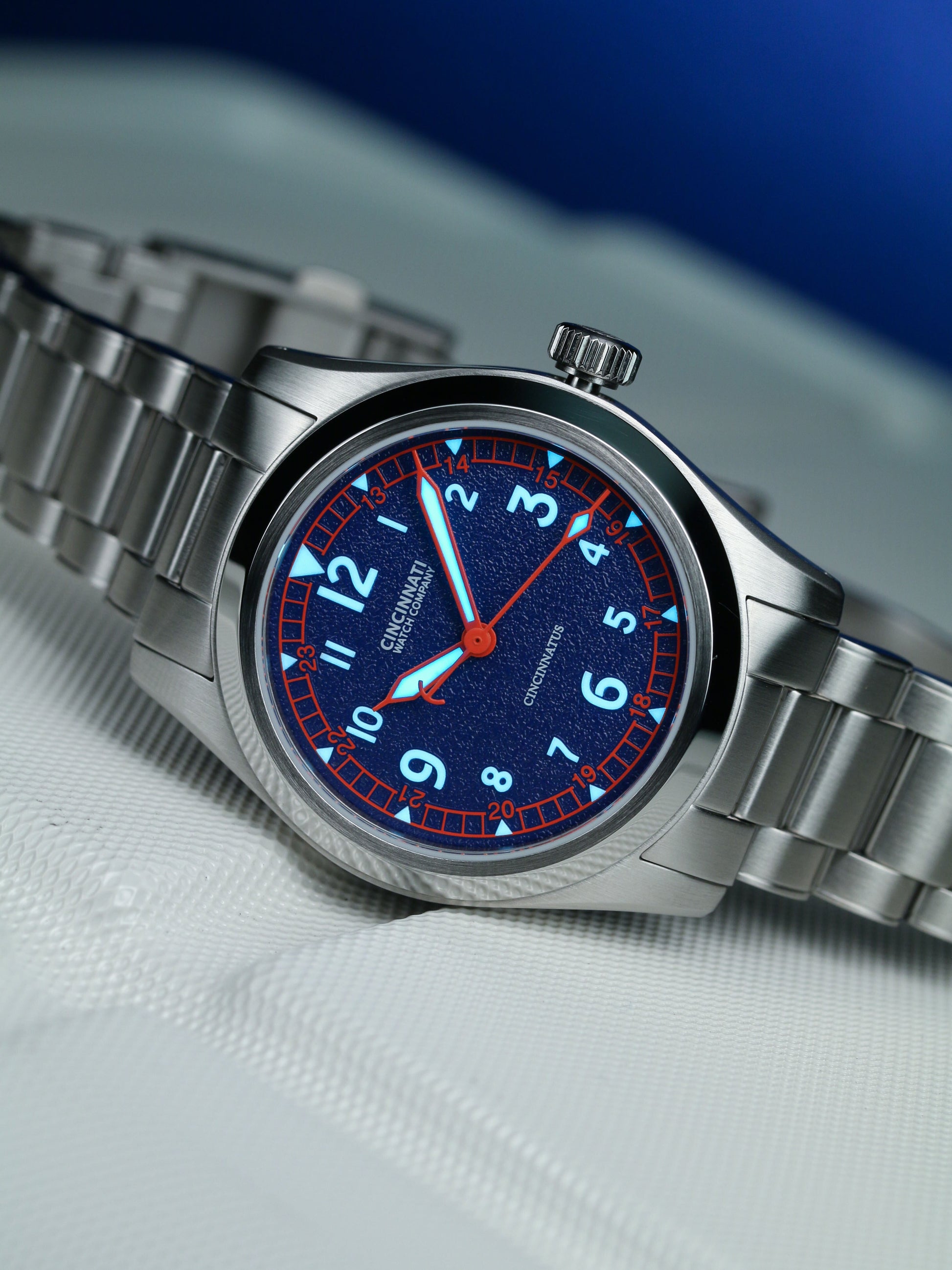 The Cincinnatus Blue by Cincinnati Watch Company