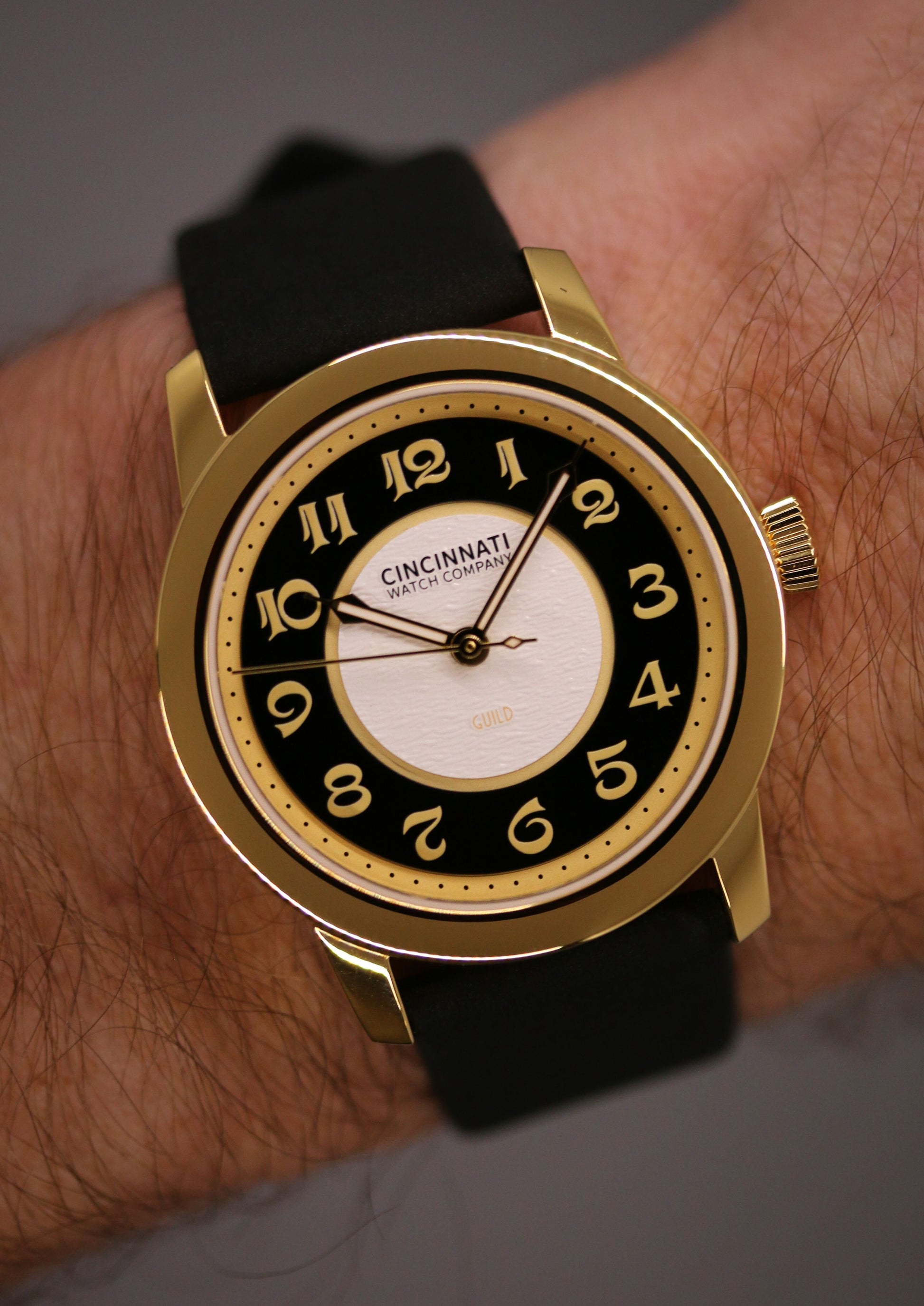 Guild Mechanical Watch Gold PVD by Cincinnati Watch Company