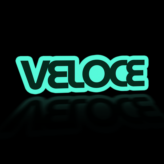Glow In The Dark VELOCE Sticker. by Veloce - The App For Watch Collectors