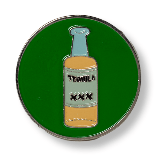 Tequila Bottle Ball Marker by 2putt