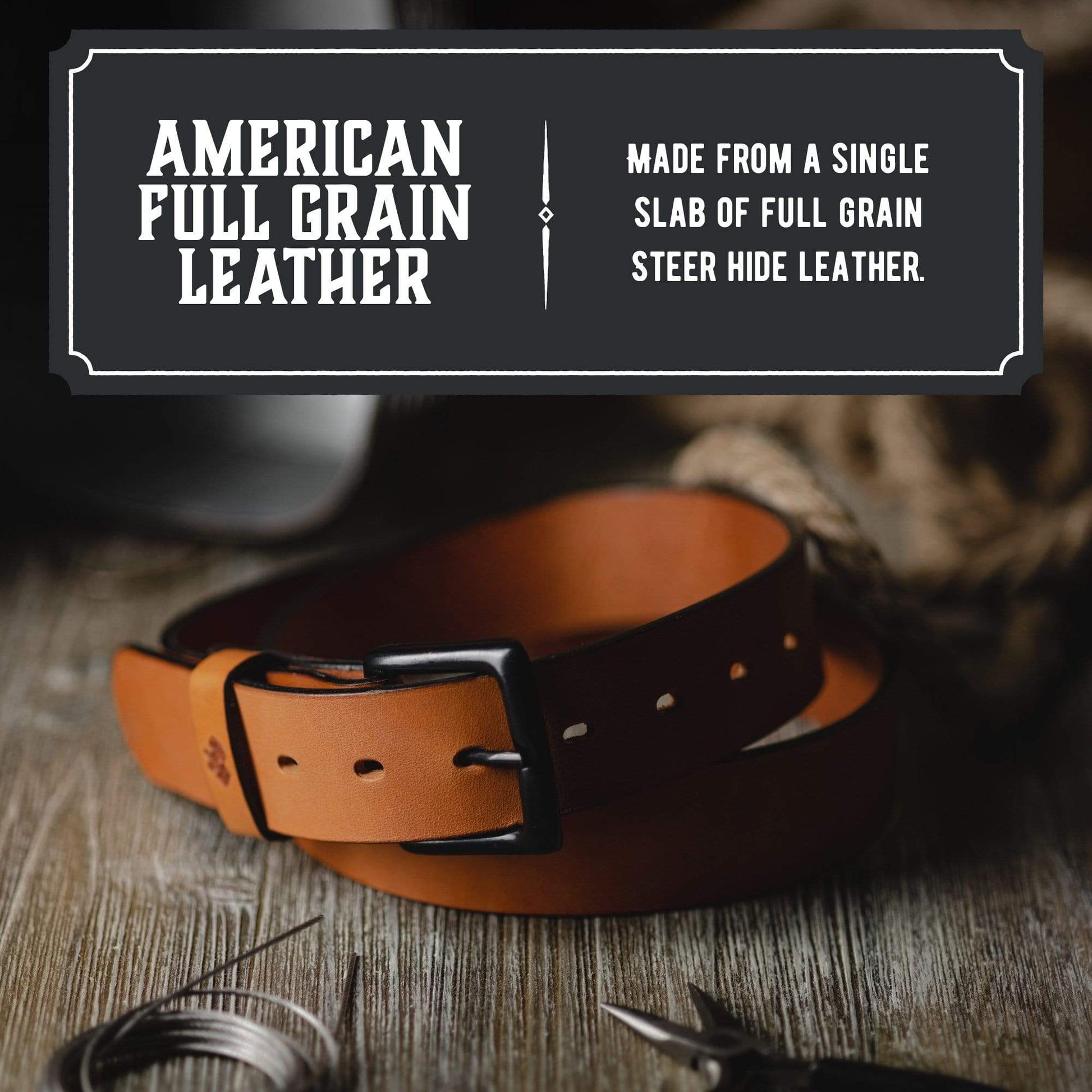 The All American Belt by Main Street Forge