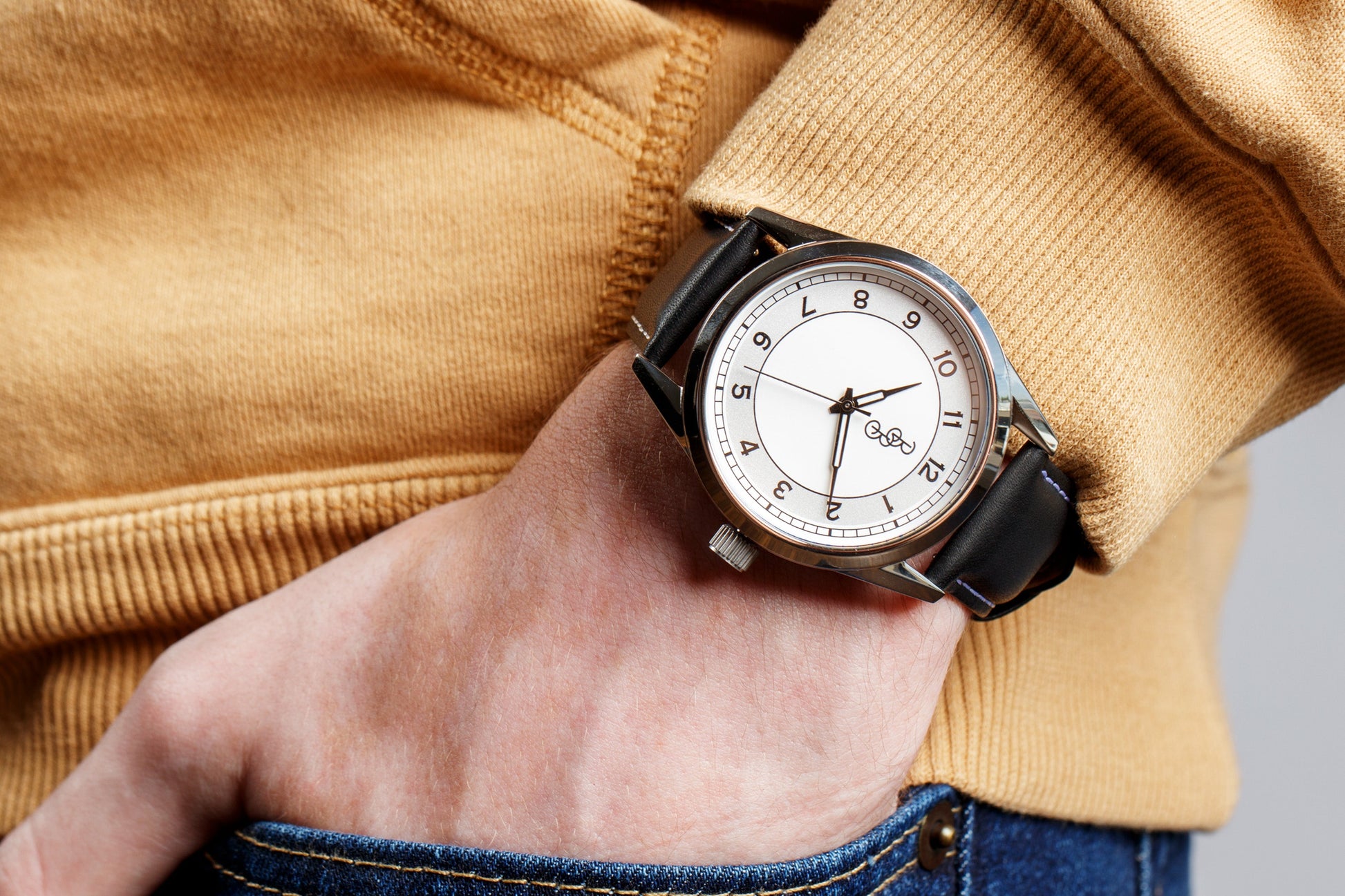 Silver Classic Watch by The Beyond Boring Watch Company