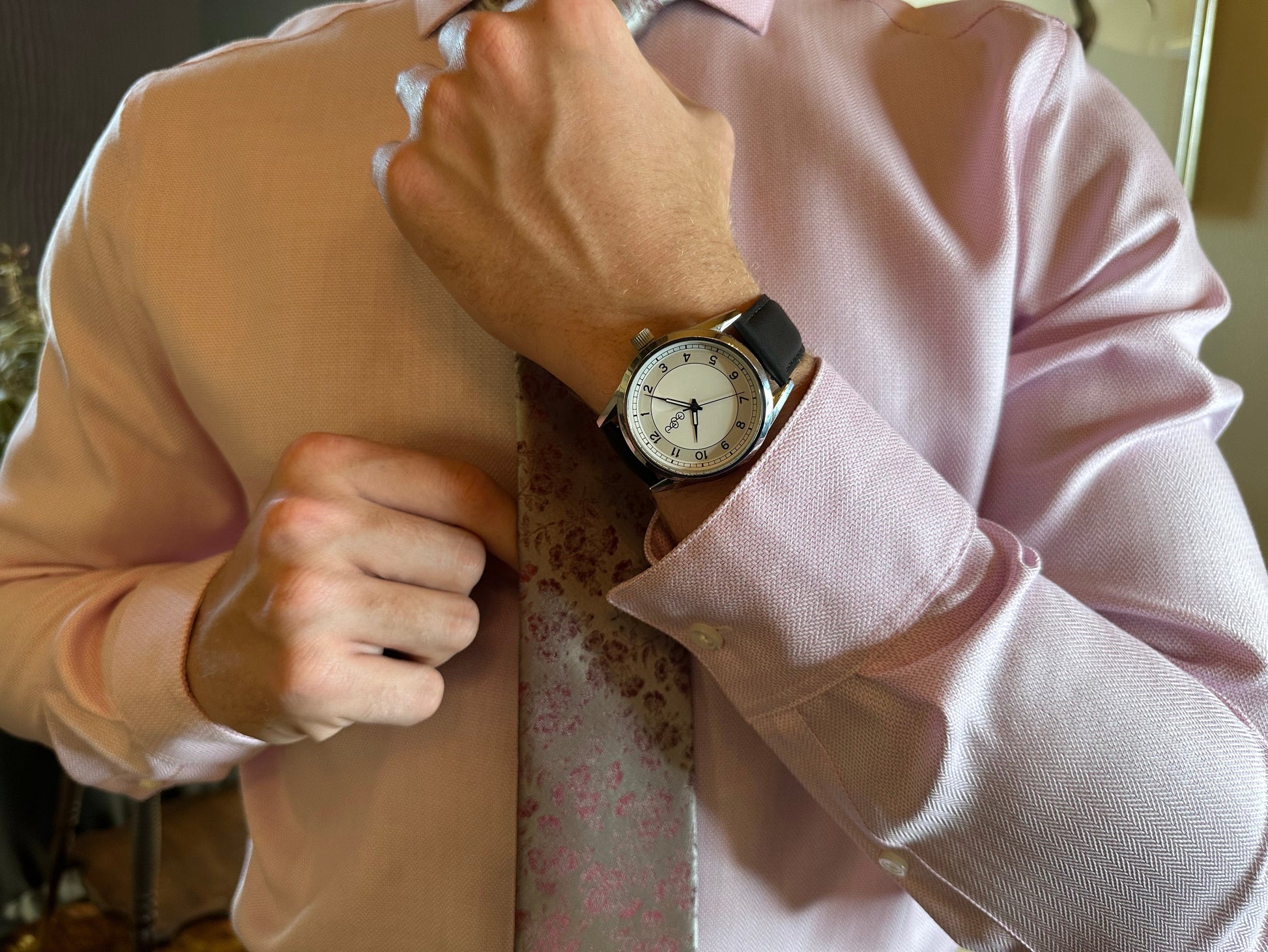 Silver Classic Watch by The Beyond Boring Watch Company