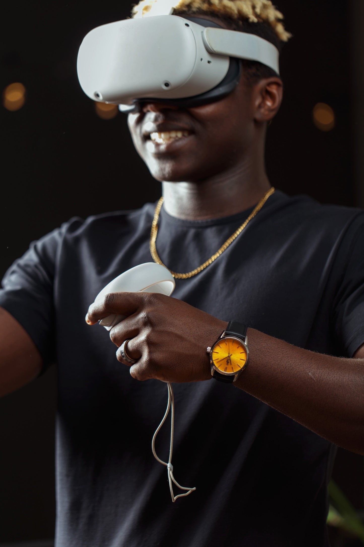 Yellow Sunburst Watch. The Beyond Boring Watch Co.