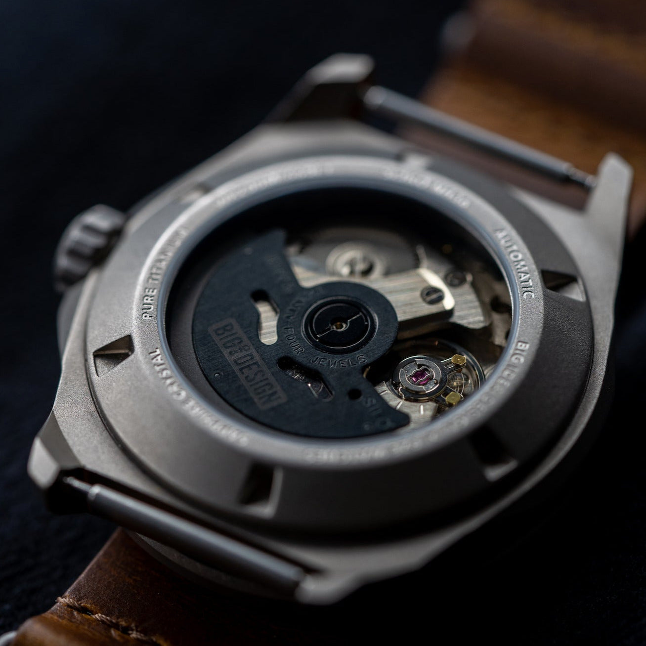 Ti Field Watch / Automatic / Stonewashed by Big Idea Design LLC
