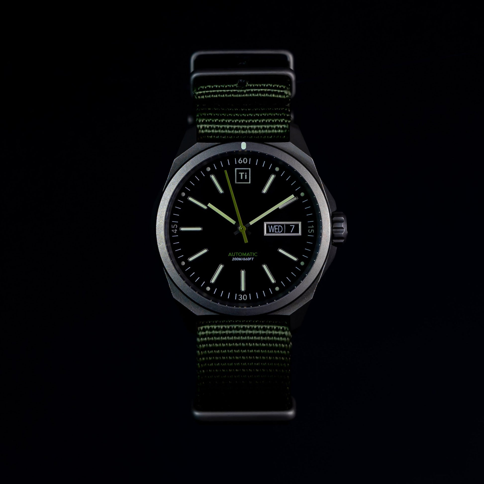 Ti Field Watch / Automatic / Stonewashed by Big Idea Design LLC