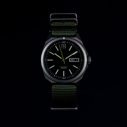 Ti Field Watch / Automatic / Stonewashed by Big Idea Design LLC