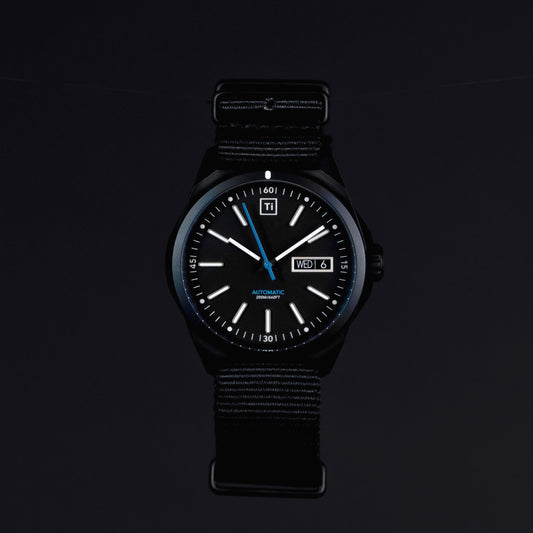 Ti Field Watch / Automatic / Black by Big Idea Design LLC