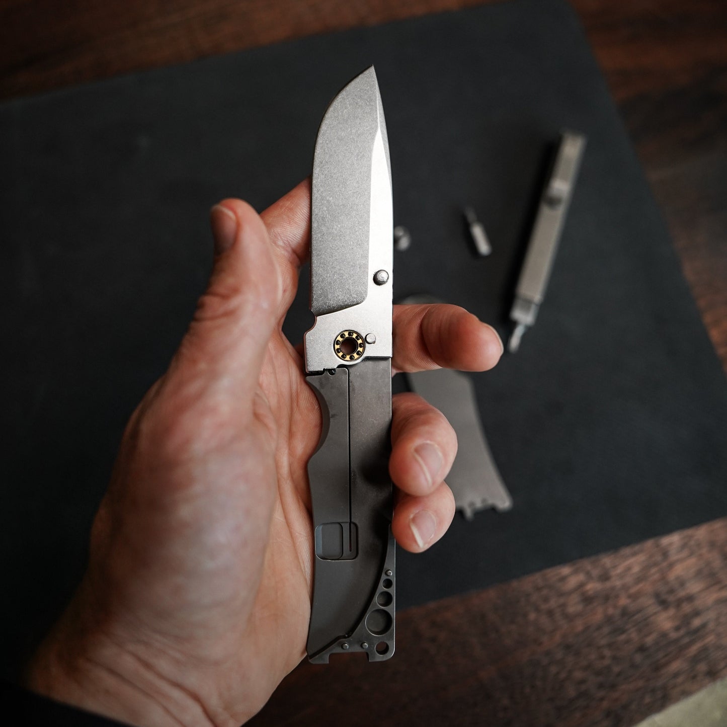 Ti Pocket Knife II by Big Idea Design LLC