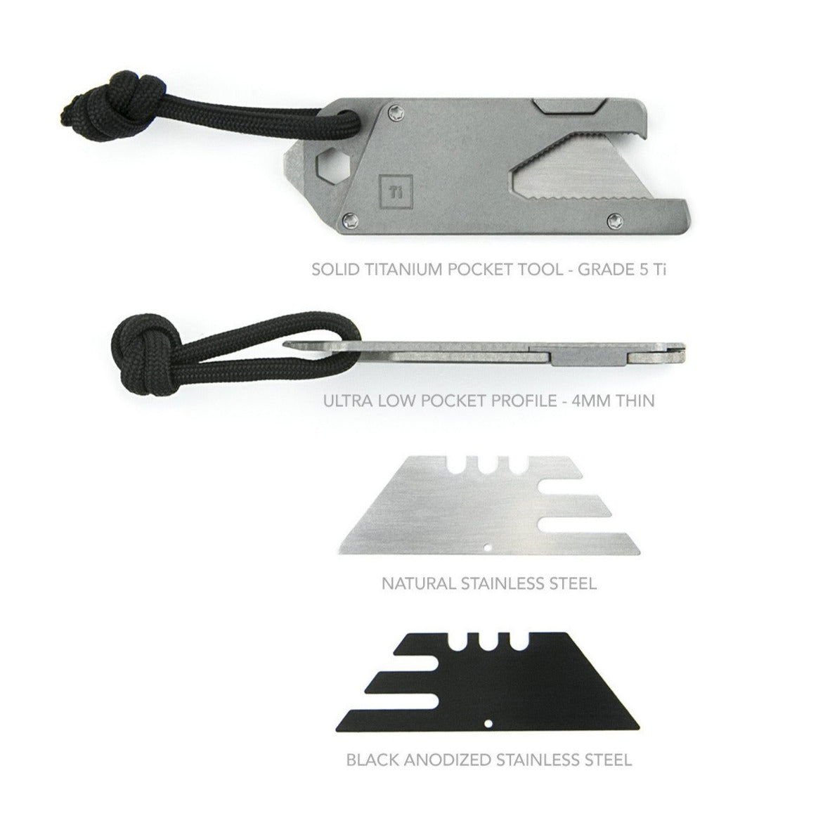 Titanium Pocket Tool by Big Idea Design LLC