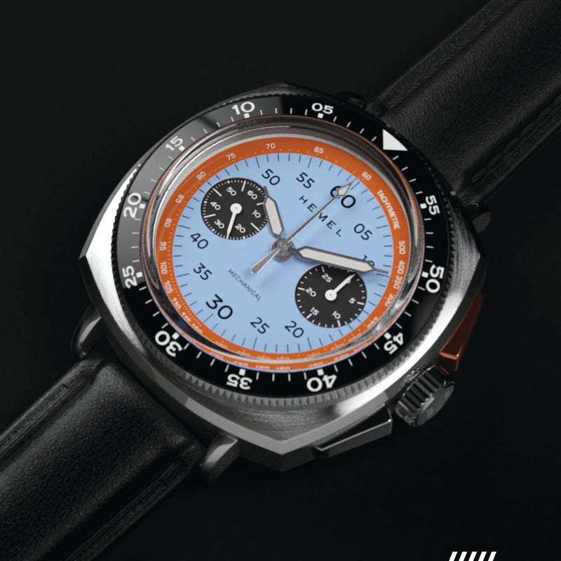 Sky Racer Automatic Watch – The Panda Dial Powerhouse with Racing DNA - Hemel Watches