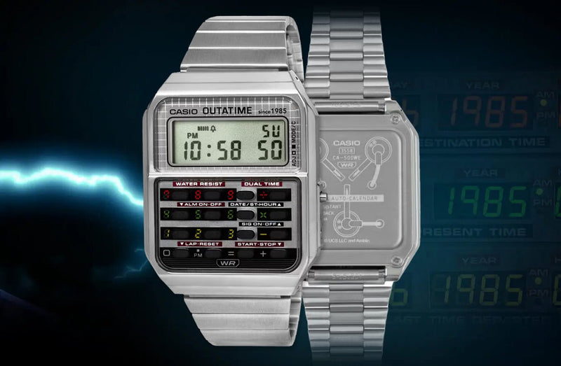Great Scott! Casio Travels Back to the Future with an Iconic Reimagining