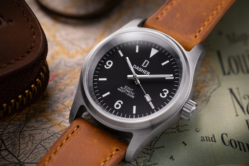 Dasher Watch Co. Scout Release: The Ultimate 36mm Automatic Field Watch