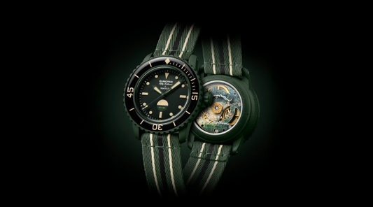 Bioceramic scuba fifty fathoms collection - Green abyss