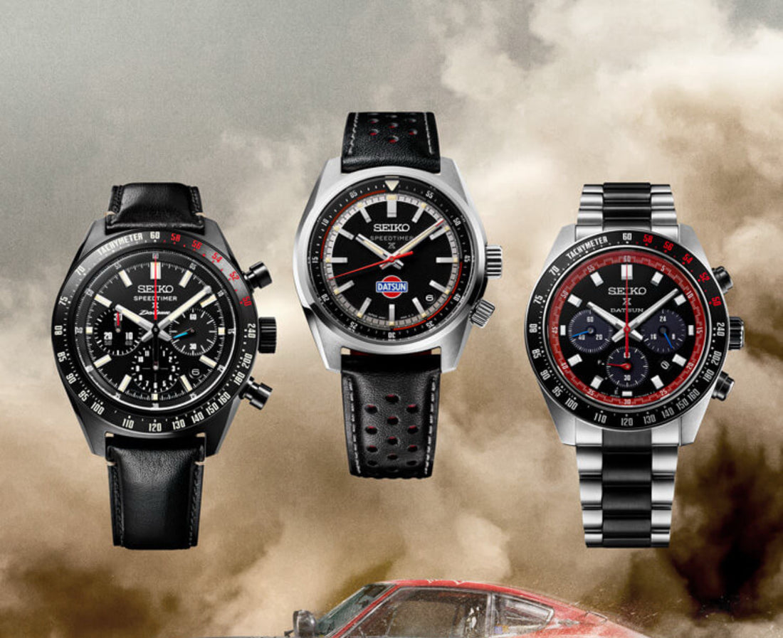Seiko’s New Speedtimers Pay Tribute to the Legendary Datsun 240Z