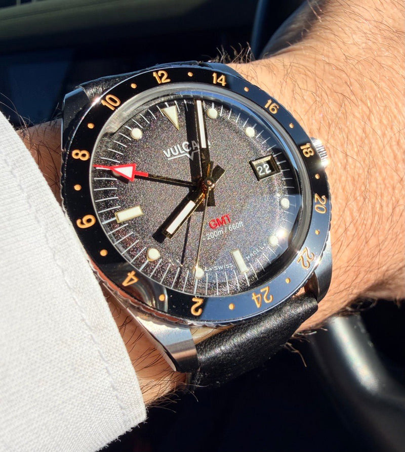 Vulcain Skindiver Nautique GMT