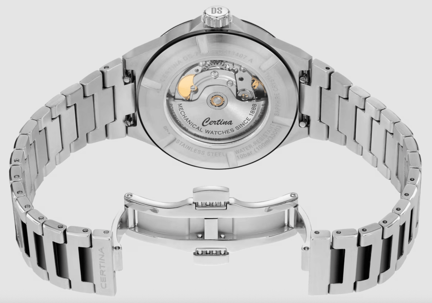 DS - 7 Powermatic 80 Black Dial | Black Dial - Veloce - The App For Watch Collectors