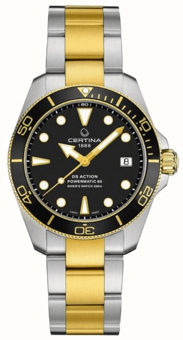 DS Action Diver 38mm Powermatic 80 | Black Dial - Veloce - The App For Watch Collectors