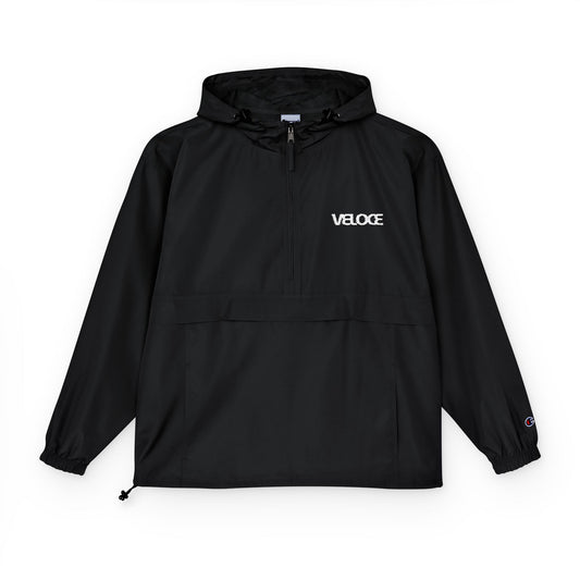 VELOCE Champion Packable Anorak Jacket - Embroidered