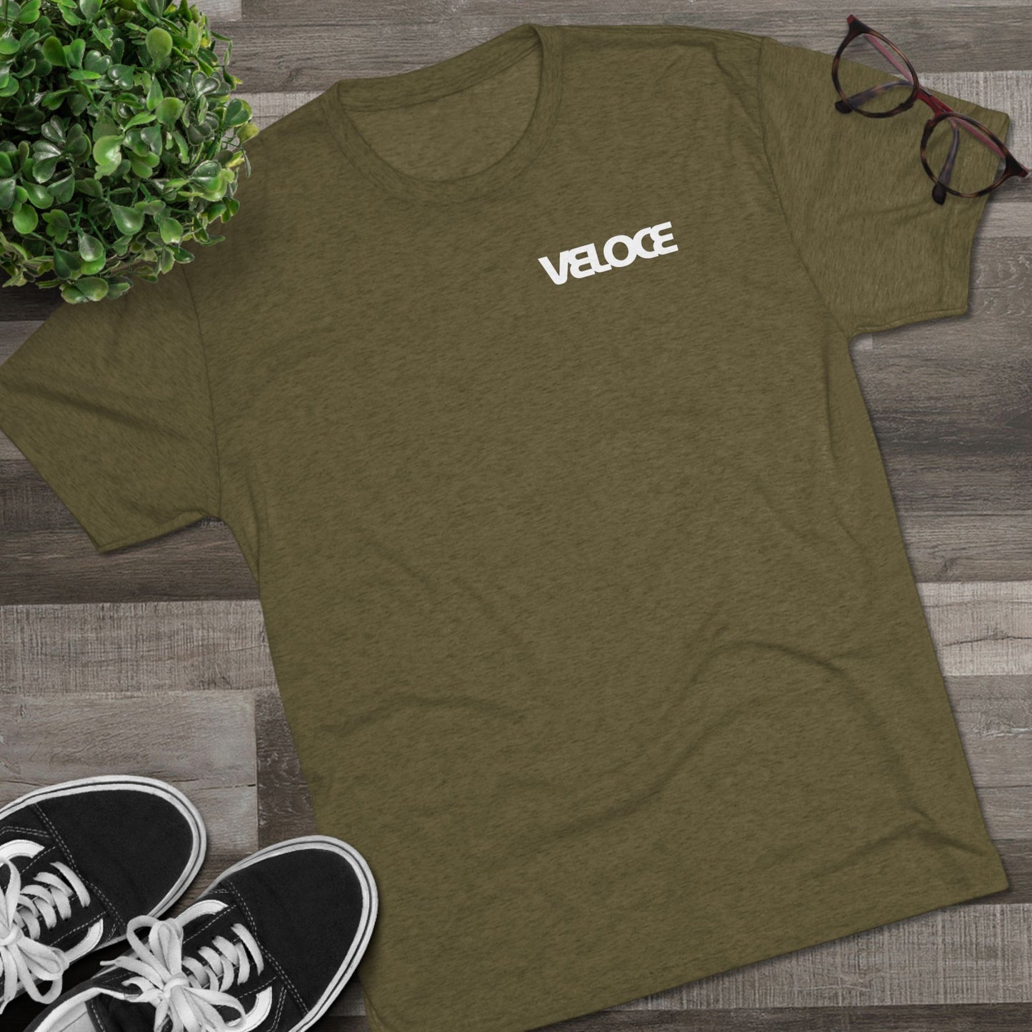 Team VELOCE #WatchFam T-Shirt -  Tri-Blend Crew Tee Shirt -