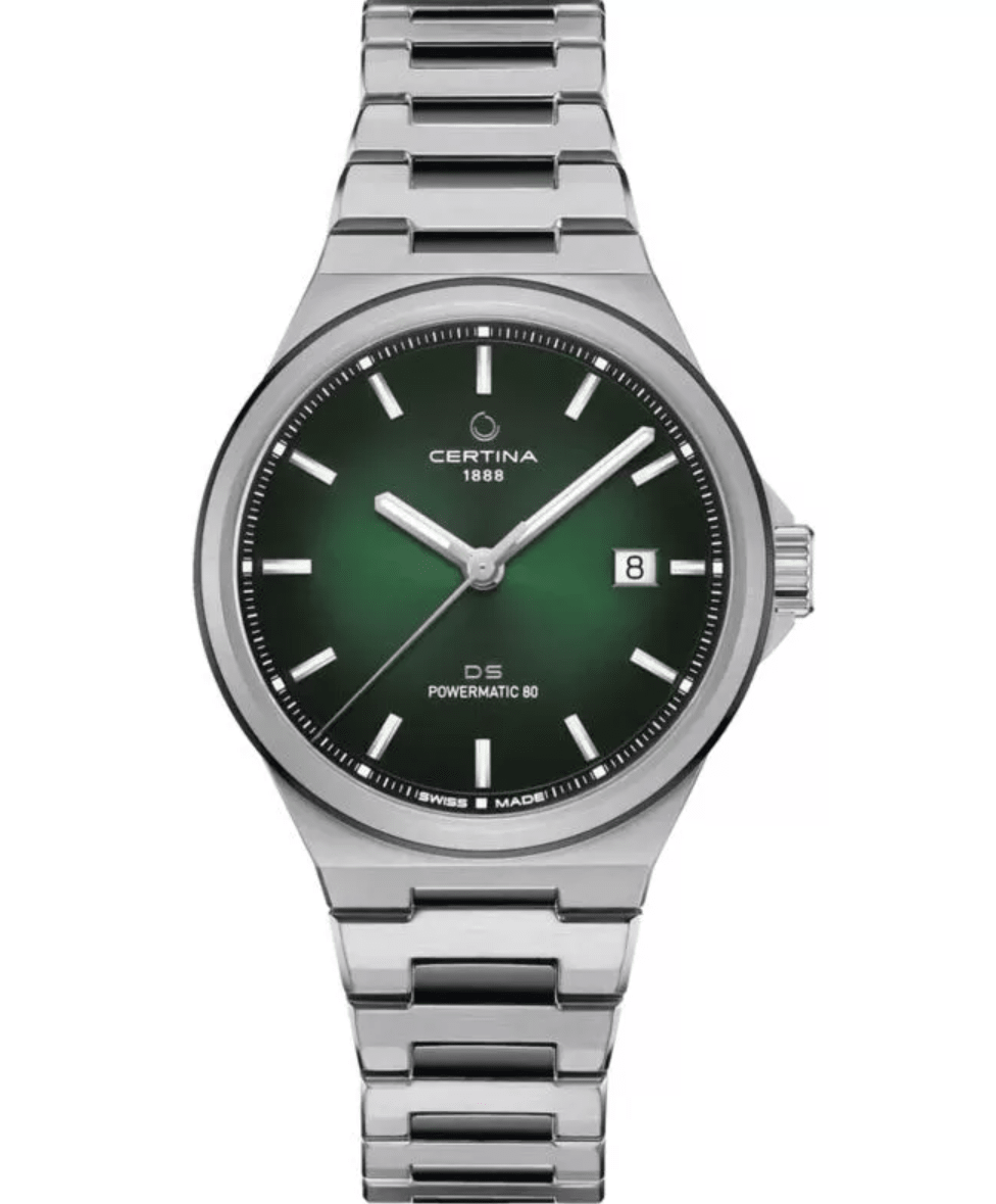 Certina DS - 7 Powermatic 80 | Green Dial - Veloce - The App For Watch Collectors