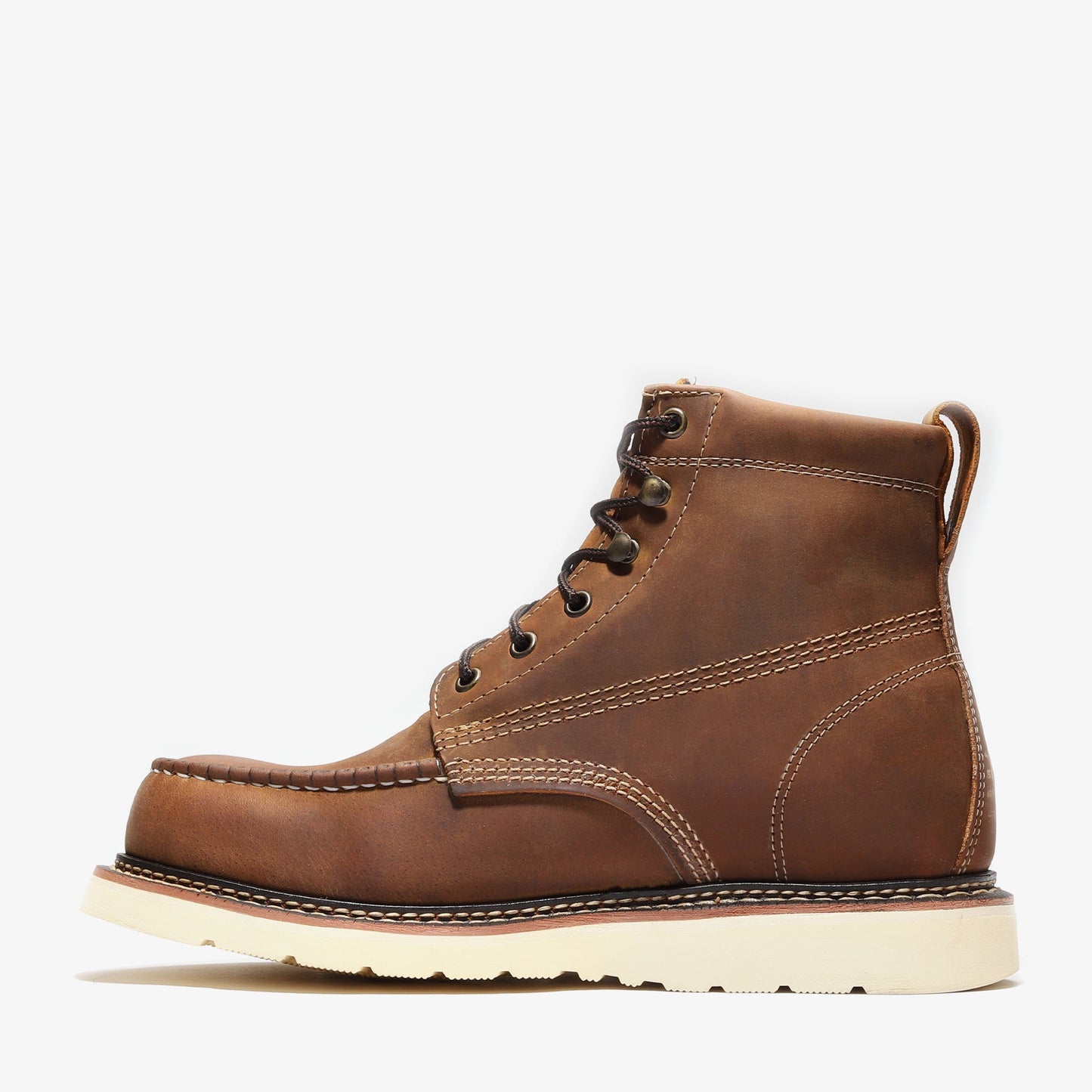 FRONTIER CLASSIC 6" MOC TOE (STEEL TOE) CRAZY BROWN