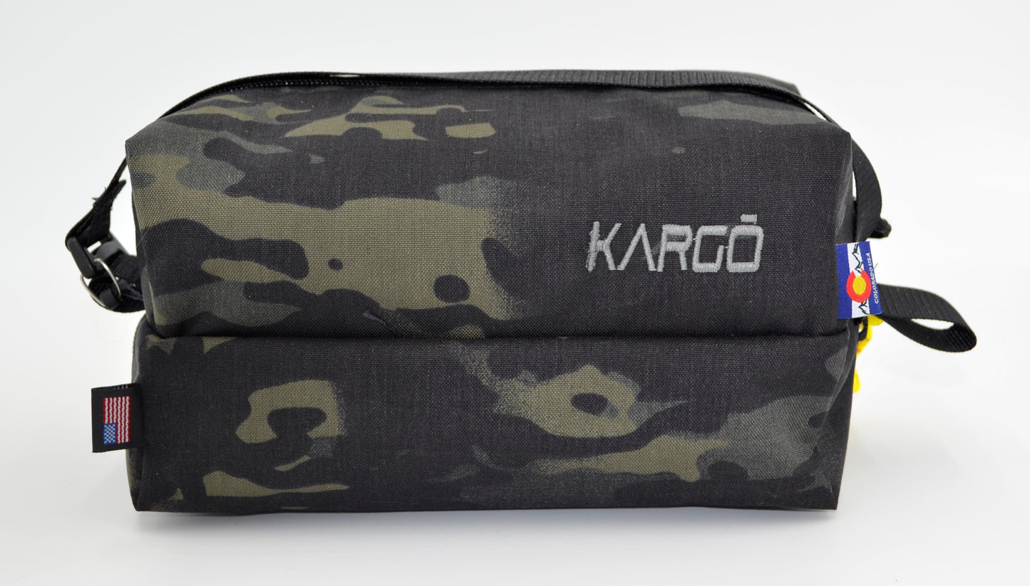 K1 Double Sided Kargo Toiletry Bag With Waterproof Lining