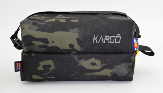 K1 Double Sided Kargo Toiletry Bag With Waterproof Lining