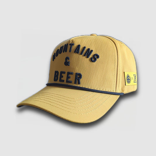 F395 Distant Brewing Mountains And Beer Snapback Dijon