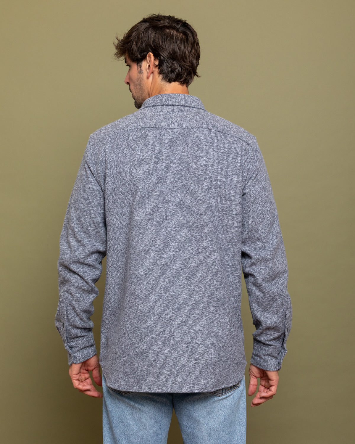 Grand Flannel Steel Grey Heavyweight Outdoor Cotton Shirt