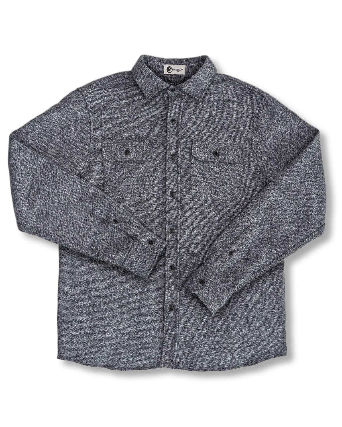 Grand Flannel Steel Grey Heavyweight Outdoor Cotton Shirt