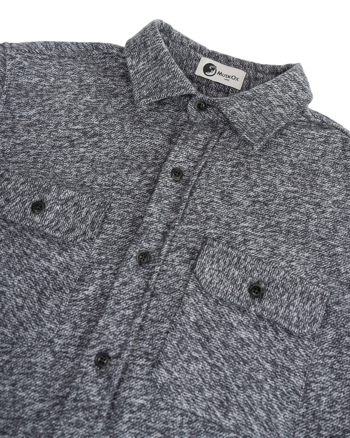 Grand Flannel Steel Grey Heavyweight Outdoor Cotton Shirt