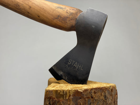 Stahl Camping Axe And Sheath American Made Outdoor Tool