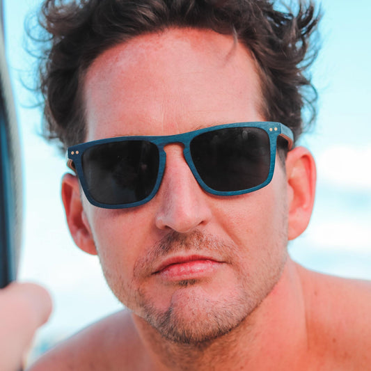 Blu Maple Wood Wayfinder Sunglasses | Polarized | Joycoast - Veloce - The App For Watch Collectors