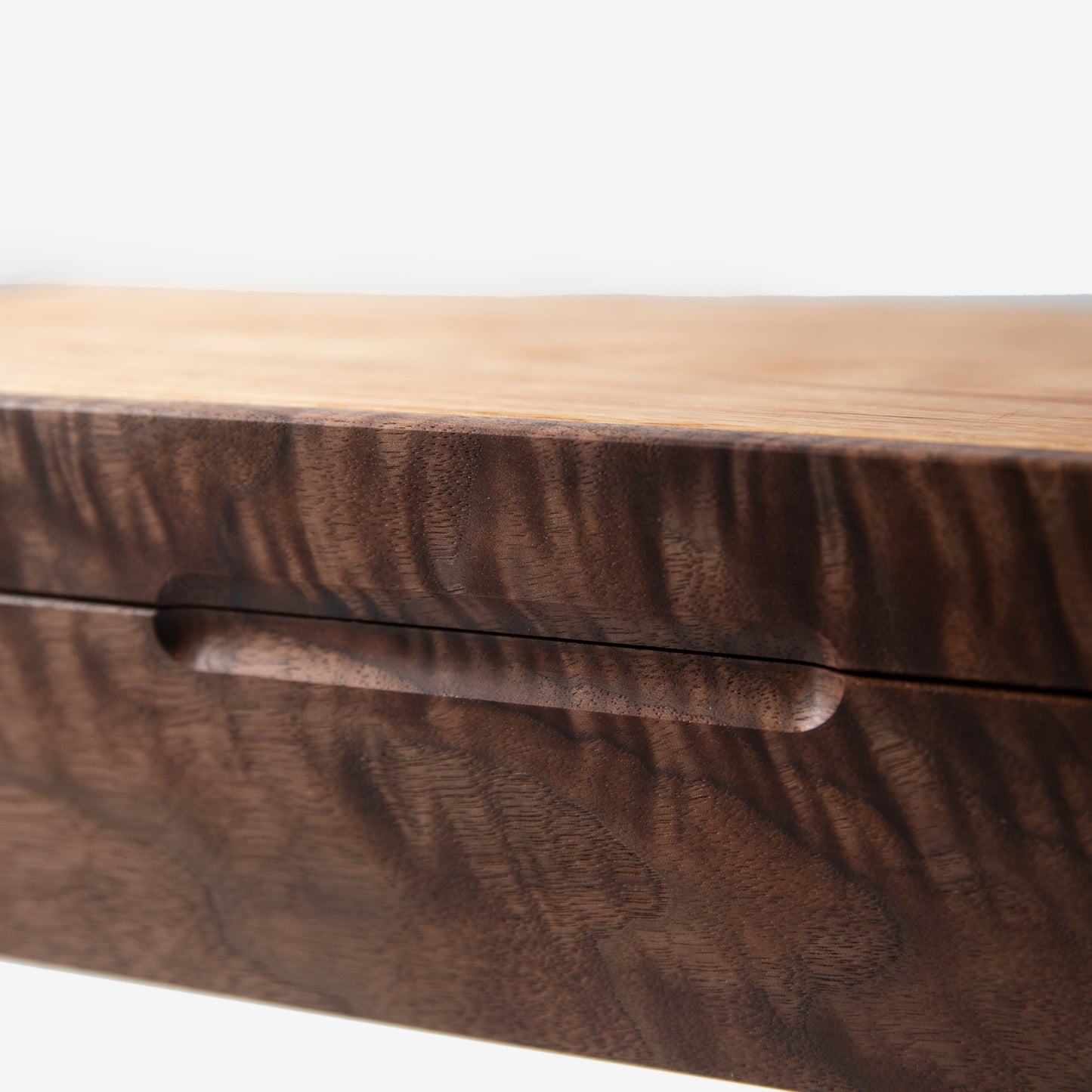 Watch Box - Black Walnut and Oak - 8 Compartments