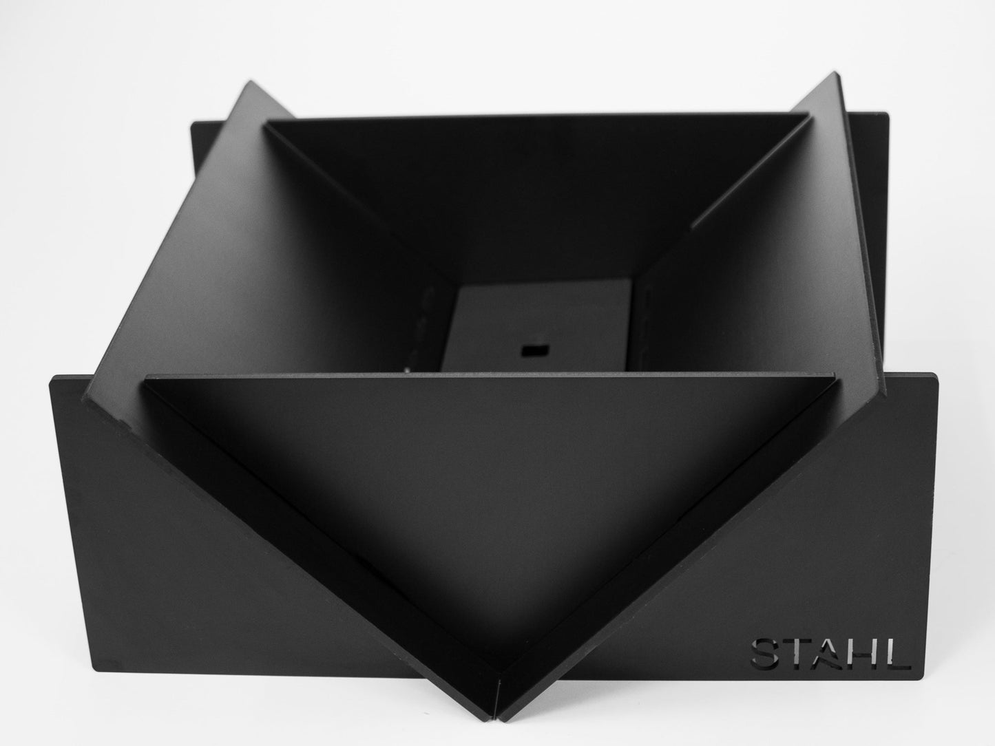 Stahl Firepit Wood Burning Raw Steel Or Black Aluminum