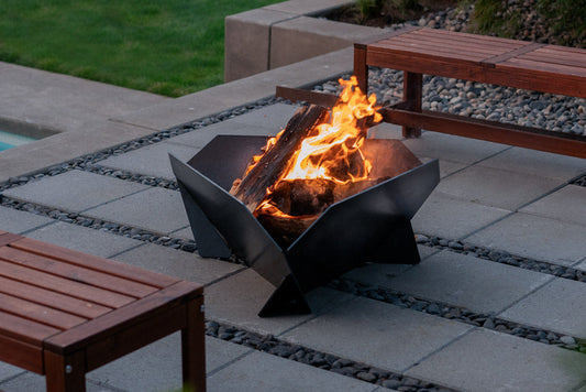 Stahl X Firepit Wood Burning Aluminum Outdoor Heater