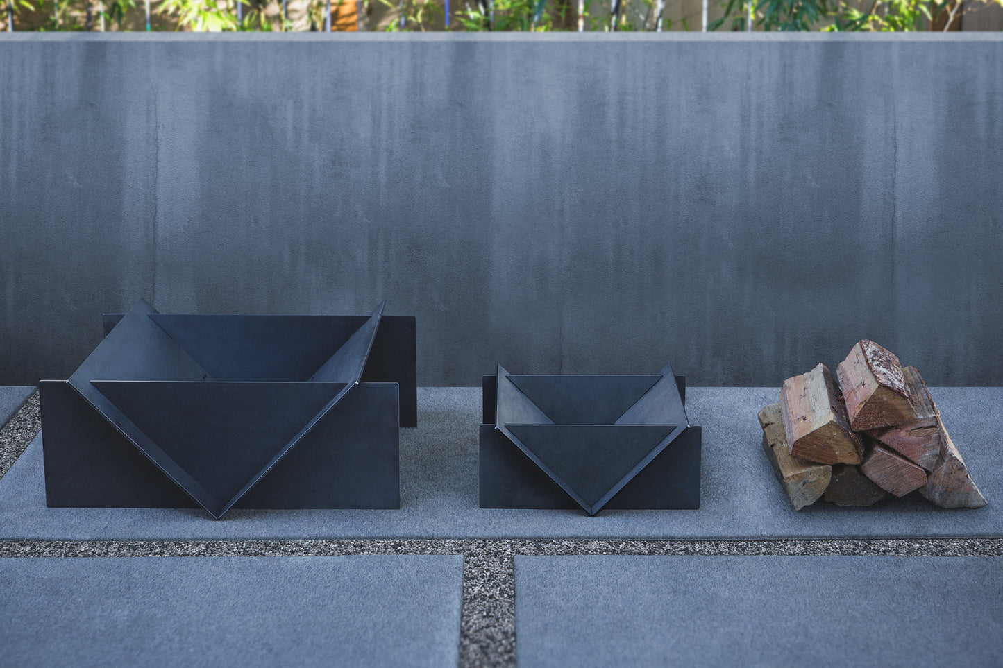Stahl Firepit Wood Burning Raw Steel Or Black Aluminum