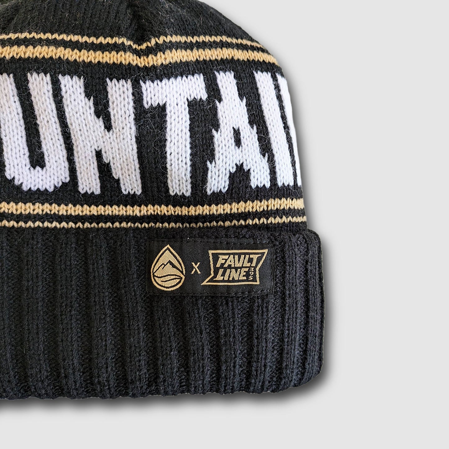 F395 X Distant Brewing Mountains And Beer Beanie Black