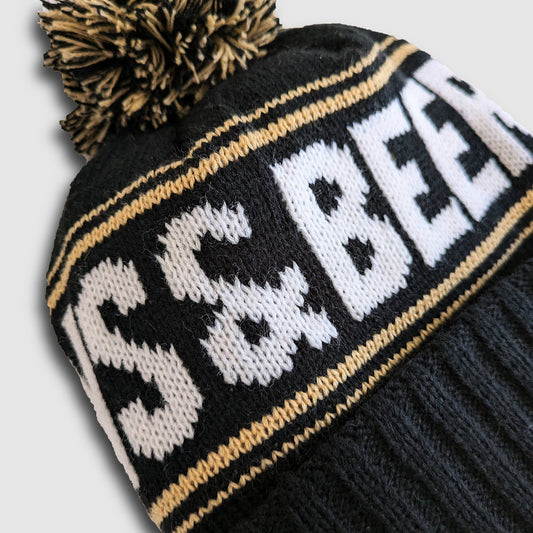 F395 X Distant Brewing Mountains And Beer Beanie Black