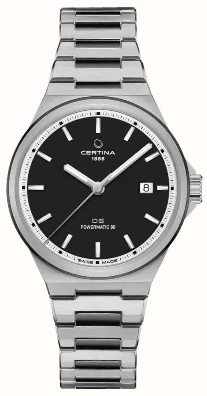 DS - 7 Powermatic 80 Black Dial | Black Dial - Veloce - The App For Watch Collectors