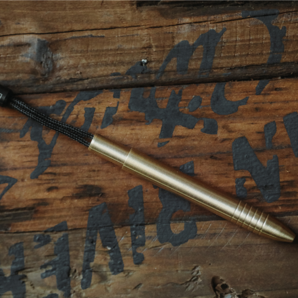 Ti Mini Pen & Brass / Copper Mini Pen by Big Idea Design LLC