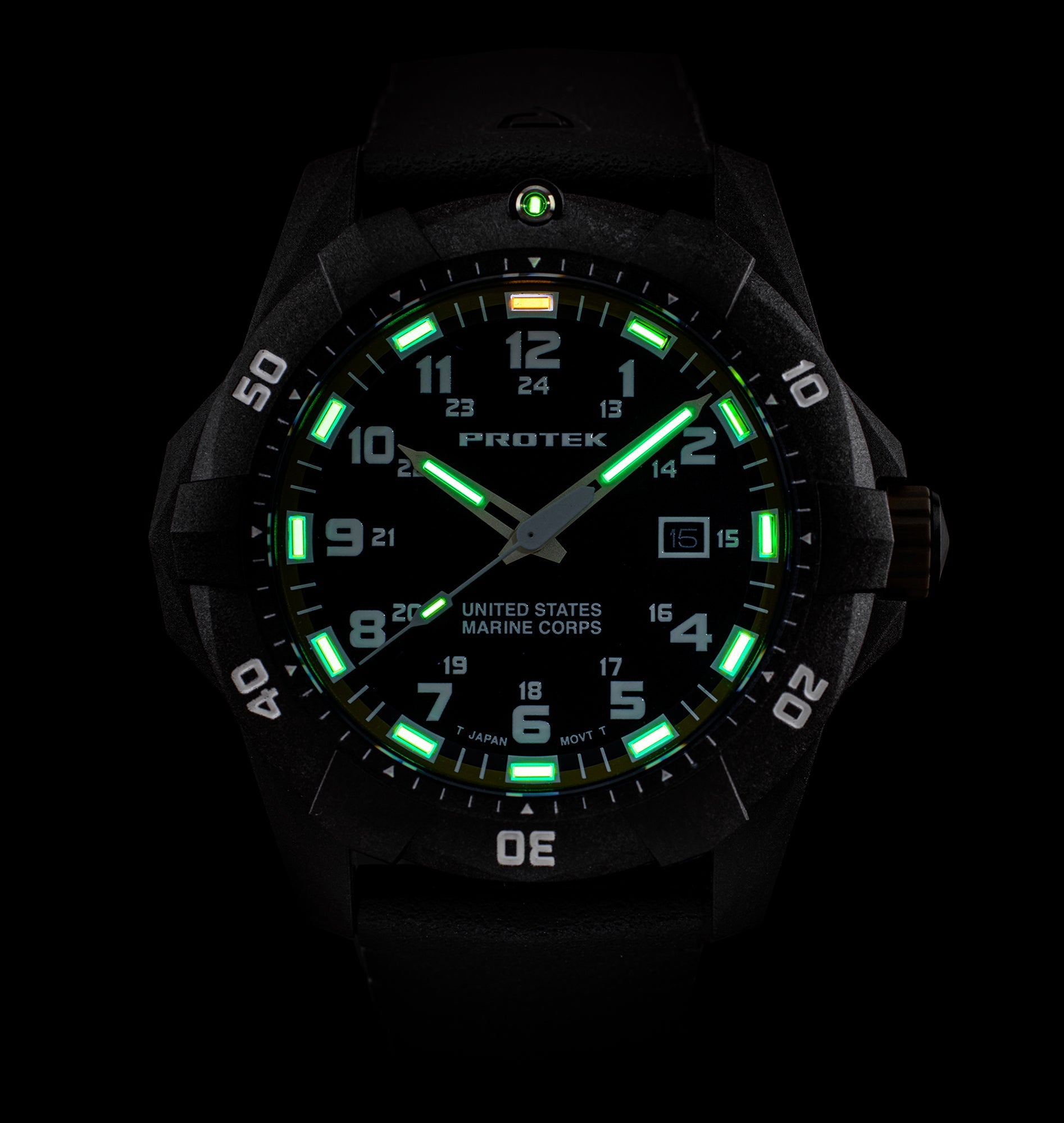 ProTek - Watch - Model PT1016D USMC - Veloce - The App For Watch Collectors