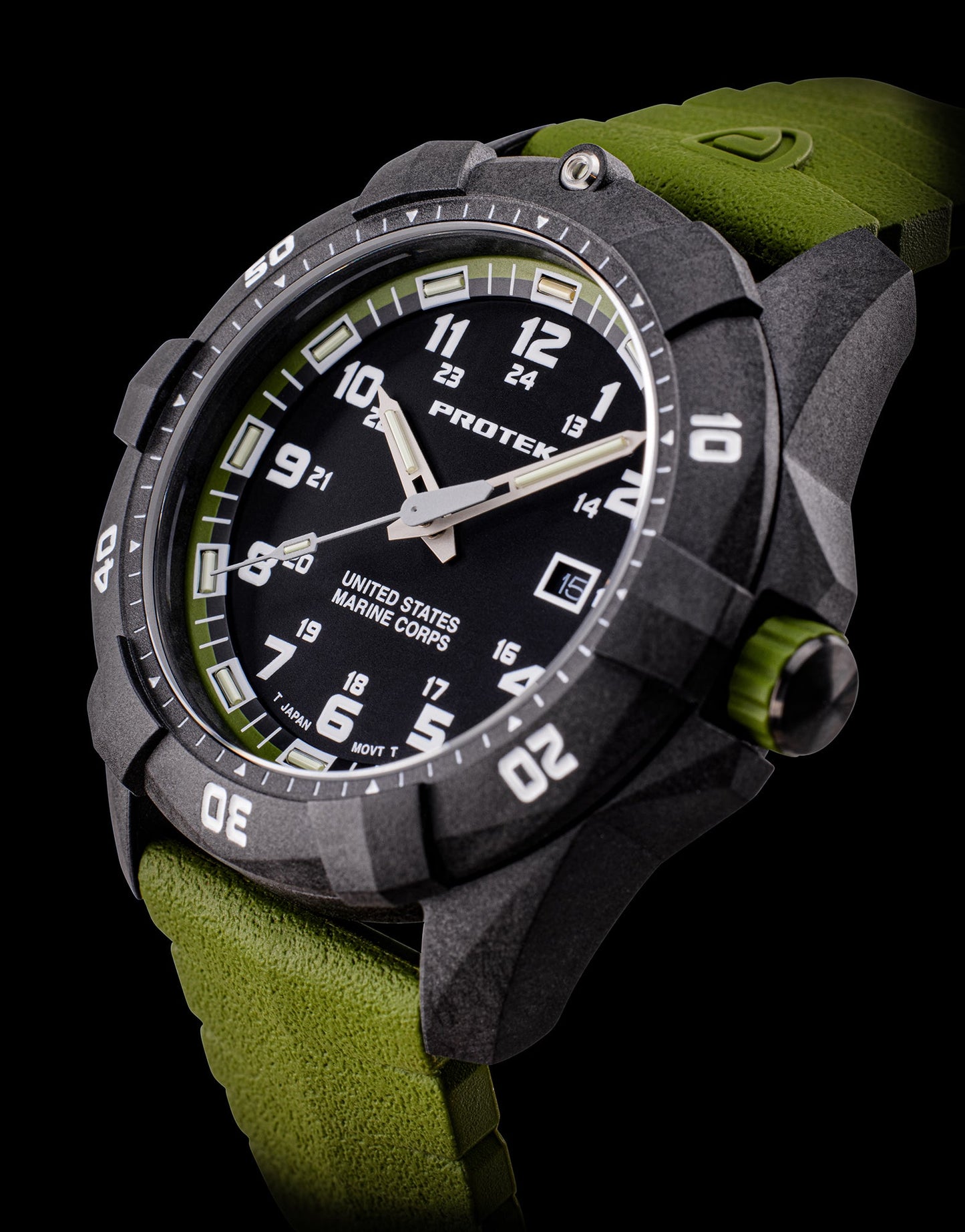 ProTek - Watch - Model PT1015G USMC - Veloce - The App For Watch Collectors