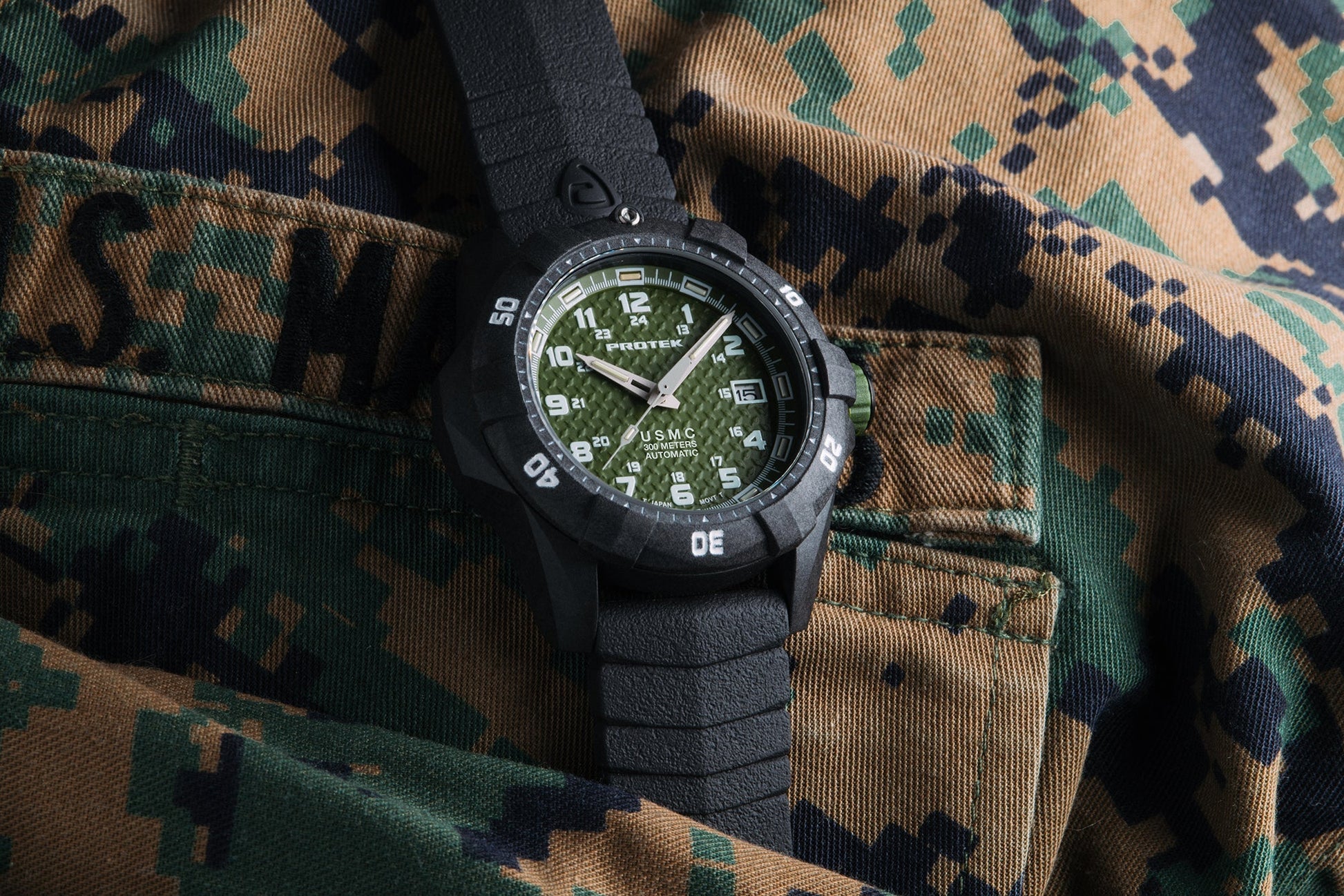 ProTek - Watch - Model PT1215 USMC Automatic - Veloce - The App For Watch Collectors