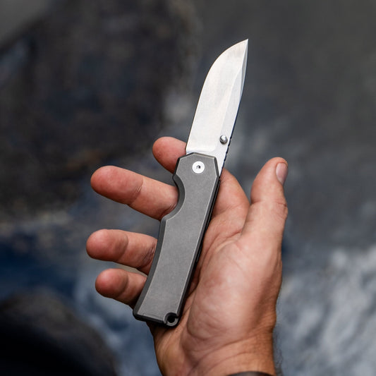 Ti Pocket Knife II by Big Idea Design LLC